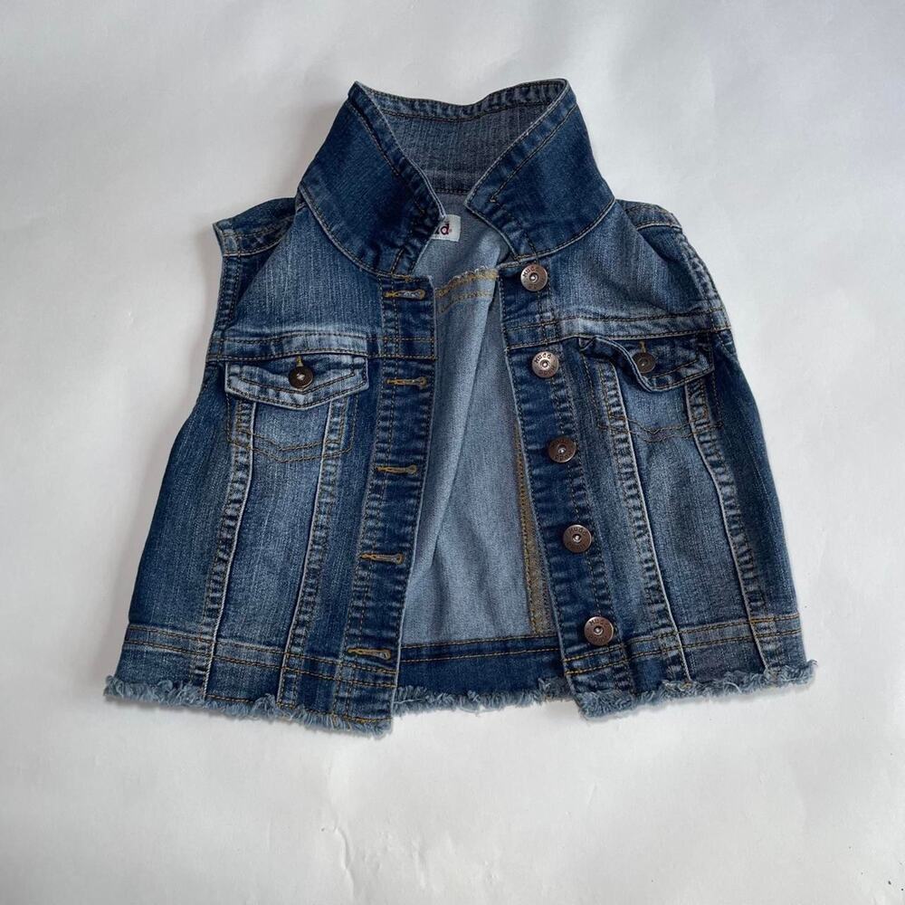 Mudd Mini Denim Vest Size XS